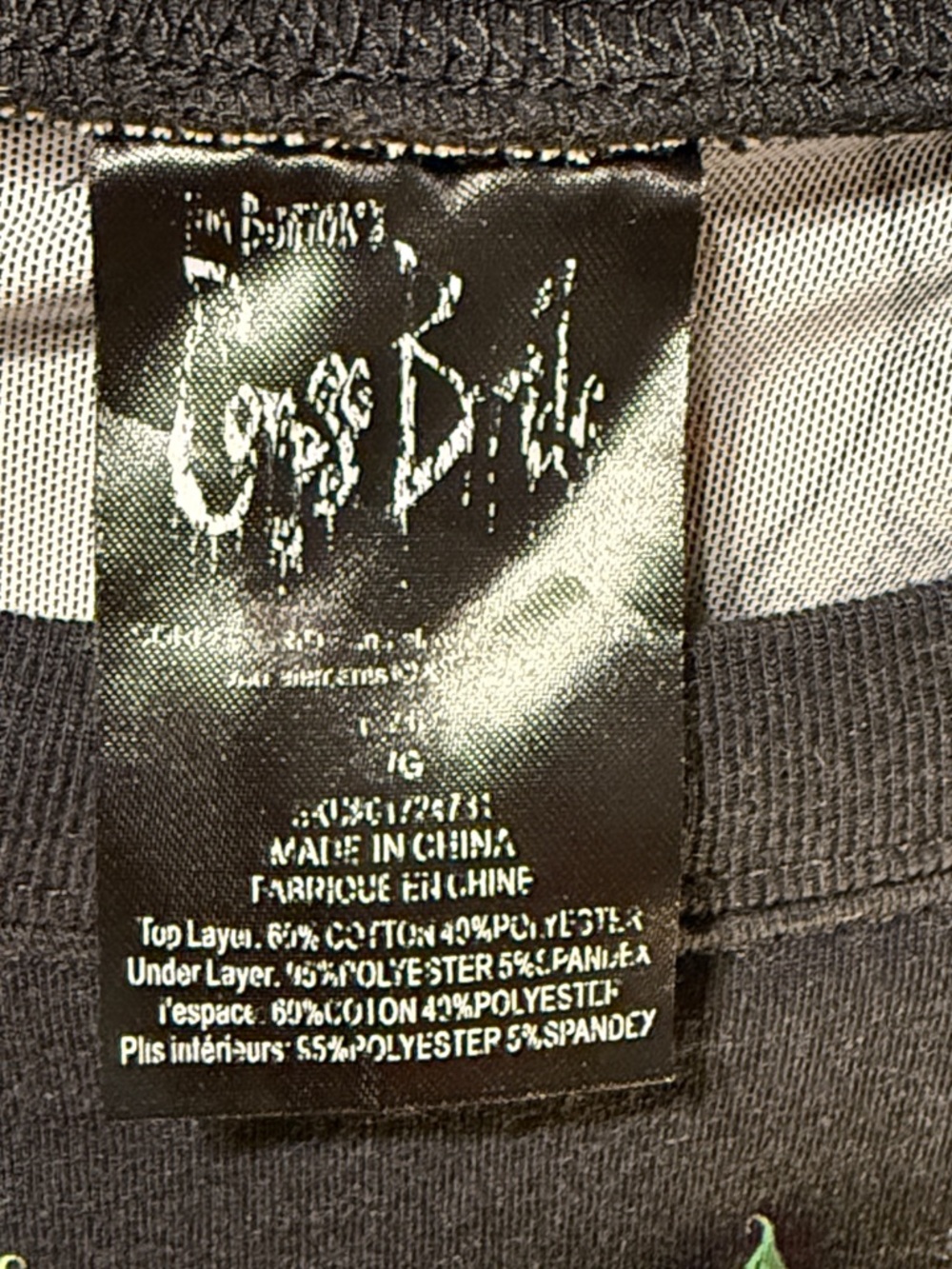 Corpse bride Black Layered Graphic Tee - Picture 2 of 6